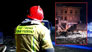 Zawaliła się część kamienicy w Bytomiu