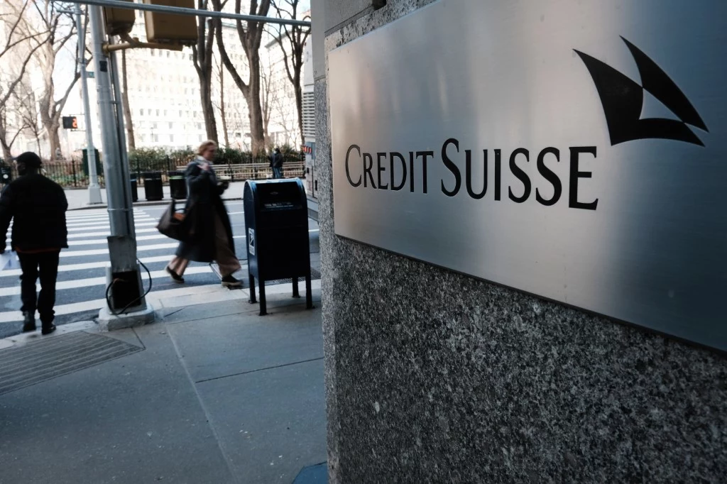 Credit Suisse publikuje dane o aktywach 