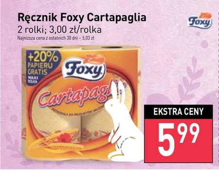 Foxy Cartapaglia Ręcznik kuchenny 2 rolki