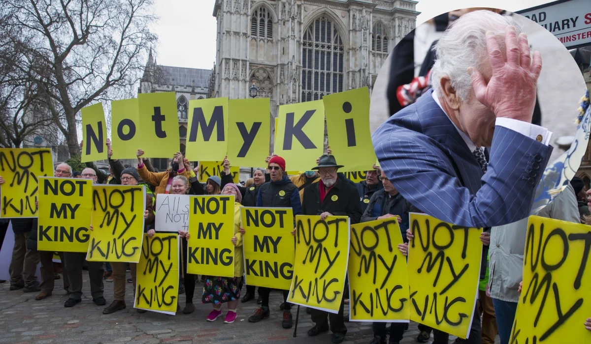 Król Karol III i antyrojaliści Król Karol III i antyrojaliści