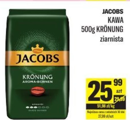 Jacobs Krönung Kawa ziarnista 500 g