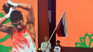 Ceremonia otwarcia MŚ w boksie kobiet - Diana Piatak