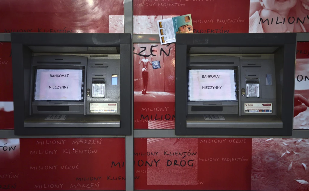Niestety nie zawsze bankomat informuje o uszkodzeniu