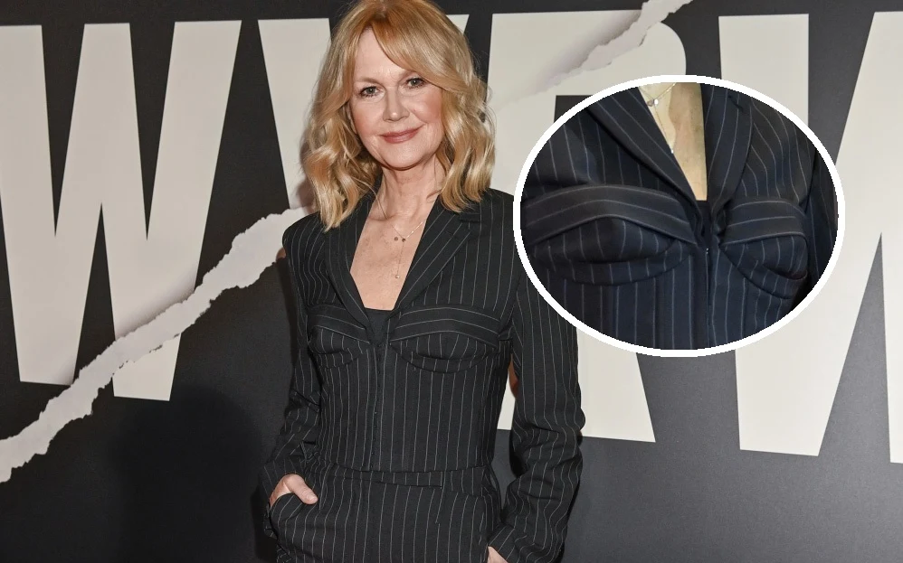 Grażyna Torbicka założyła nietypową marynarkę Grażyna Torbicka założyła nietypową marynarkę