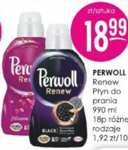 Perwoll Renew Black Płynny środek do prania 960 ml (16 prań)