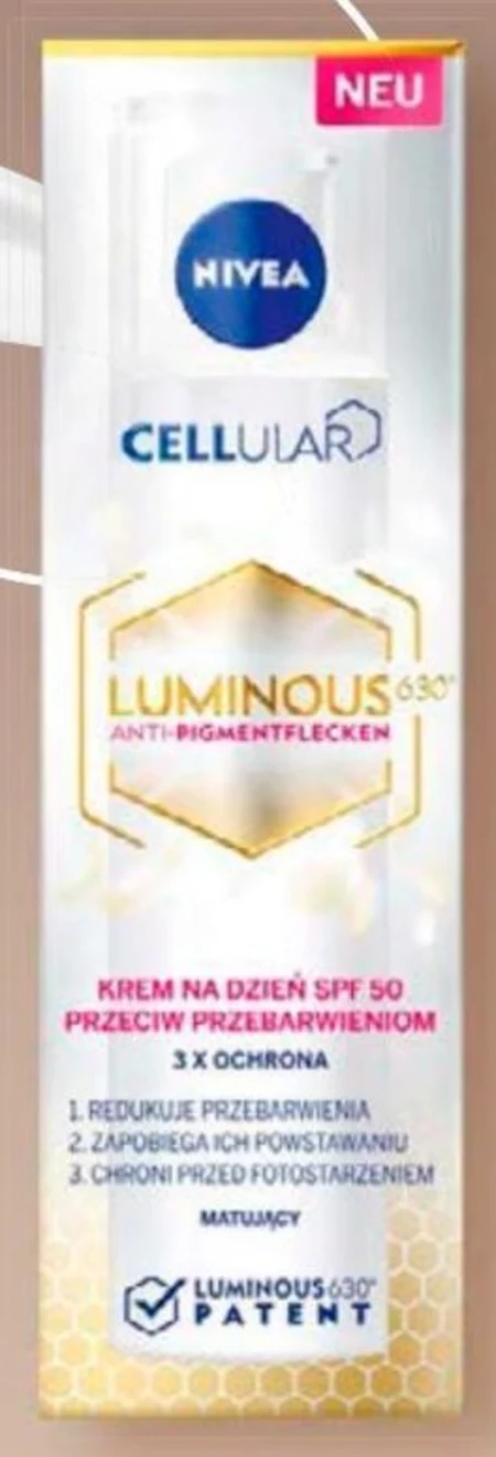 Nivea Cellular Luminous630 Intensywne Serum Przeciw Przebarwieniom 30 ml