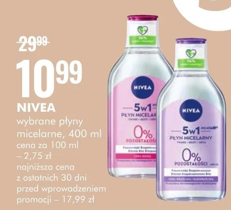 Nivea Energy Płyn micelarny 2 x 400 ml