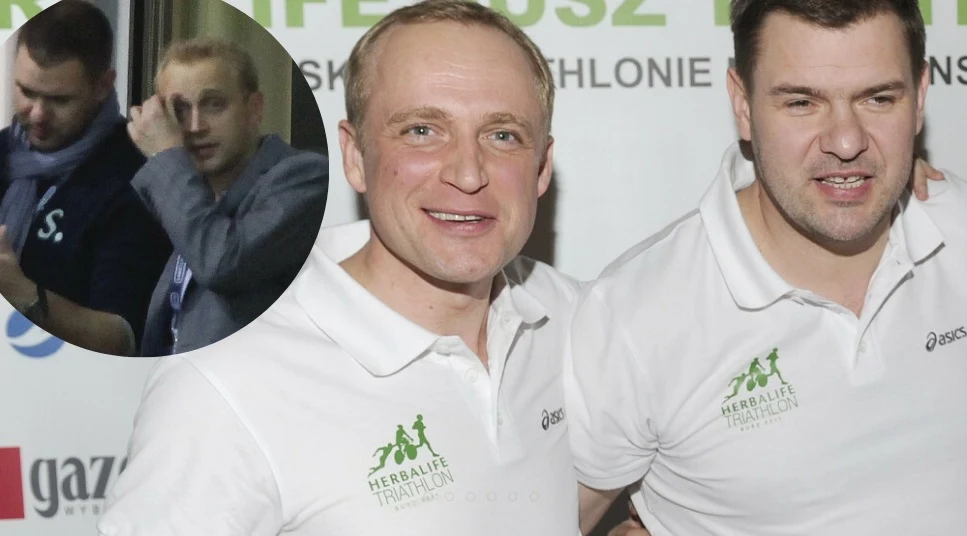 Piotr Adamczyk i Tomasz Karolak