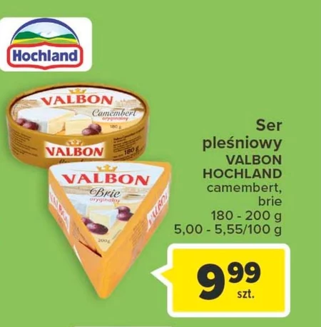 Valbon Ser pleśniowy brie klasyczny 200 g