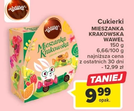 Wawel Michałki z Wawelu Klasyczne Cukierki w czekoladzie 150 g