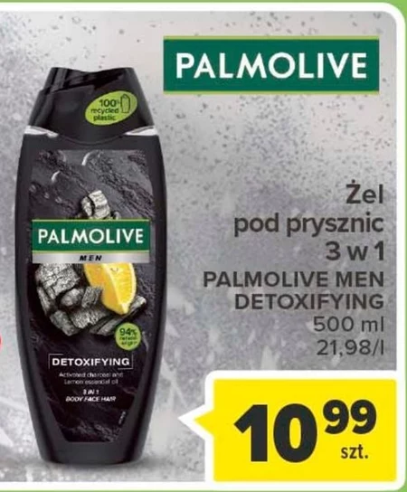 Palmolive Man Detoxifying 3 w1 Żel pod prysznic 500ml