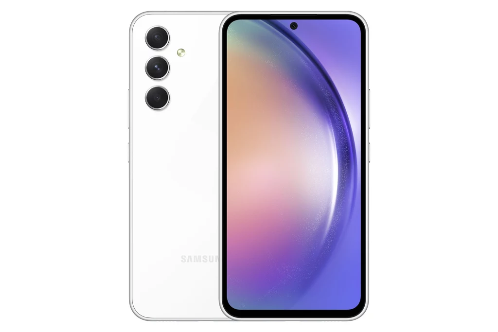 Samsung Galaxy A54 5G w wersji białej