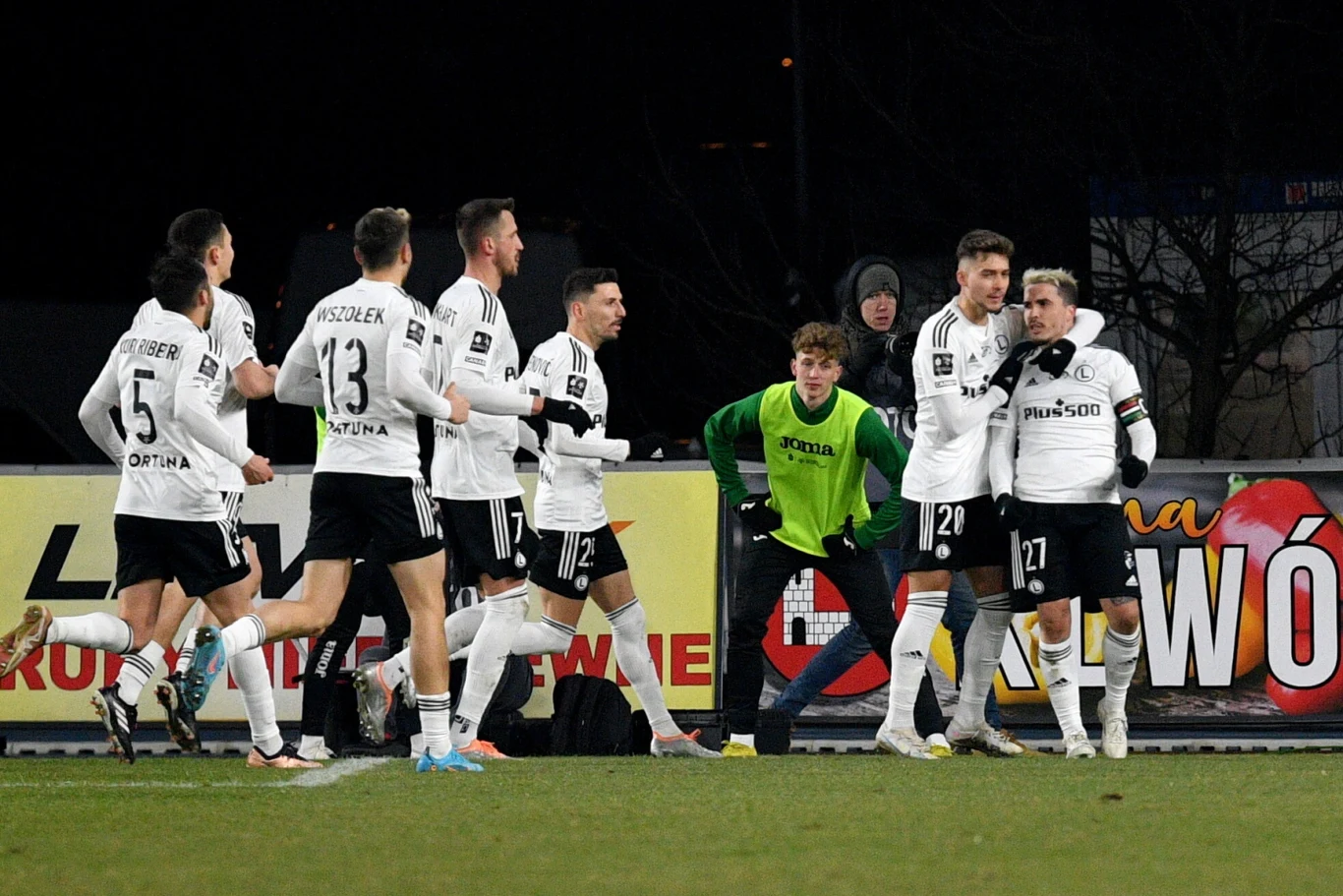 Legia pozostaje w lidze niepokonana od 14 października ubiegłego roku 