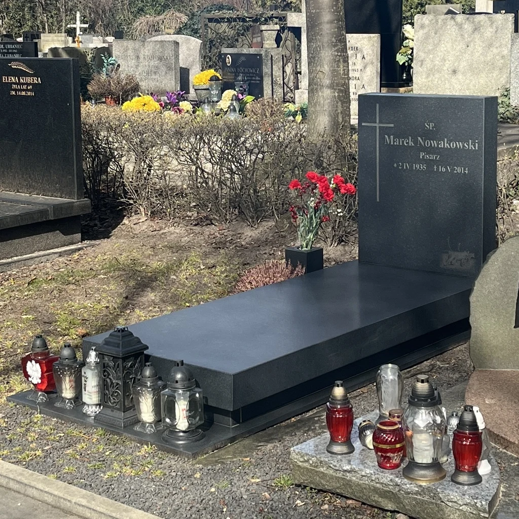 Grób Marka Nowakowskiego ojca Idy Nowakowskiej