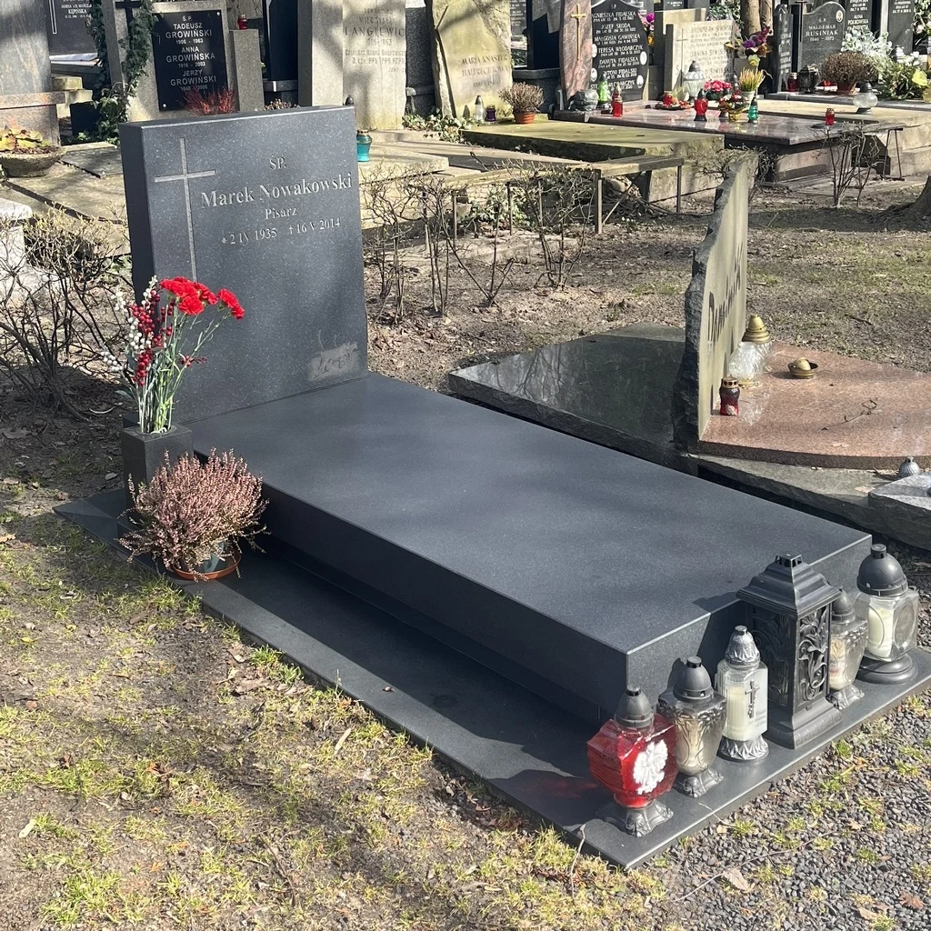 Grób Marka Nowakowskiego ojca Idy Nowakowskiej