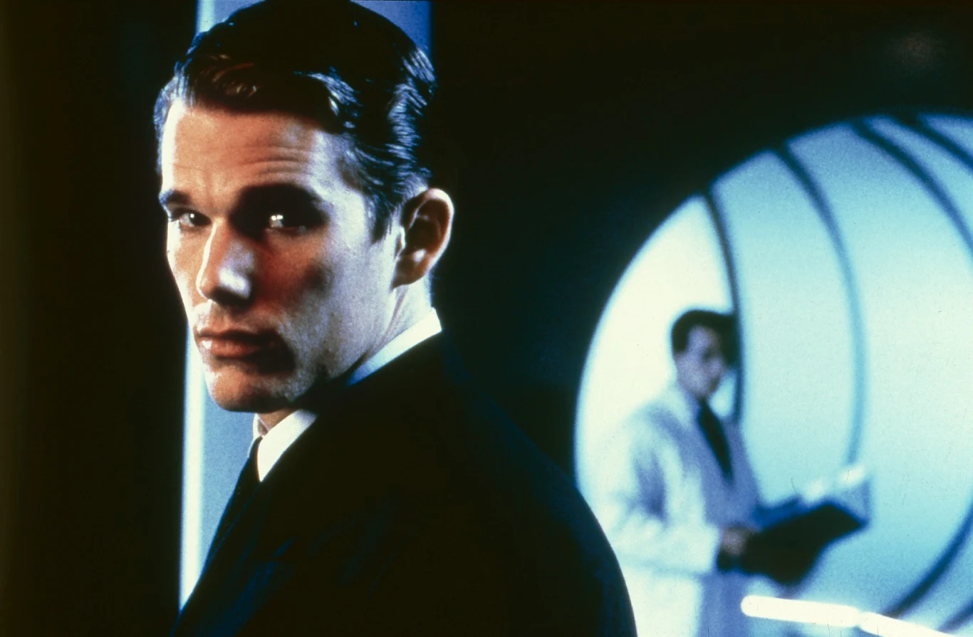 "Gattaca - szok przyszłości": Ethan Hawke jako Vincent "Gattaca - szok przyszłości": Ethan Hawke jako Vincent