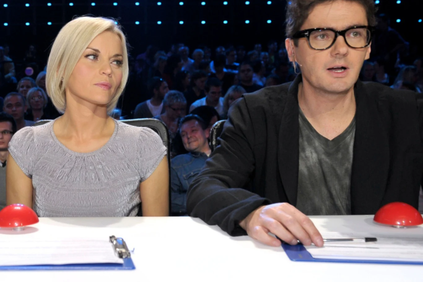 Małgorzata Foremniak i Kuba Wojewódzki w "Mam talent"
