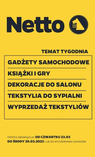Netto - temat tygodnia