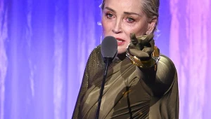 Sharon Stone podczas gali Benefit Women's Cancer Research