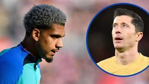 Ronald Araujo i Robert Lewandowski 