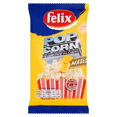 Felix Popcorn maślany do mikrofalówki 90 g - 1