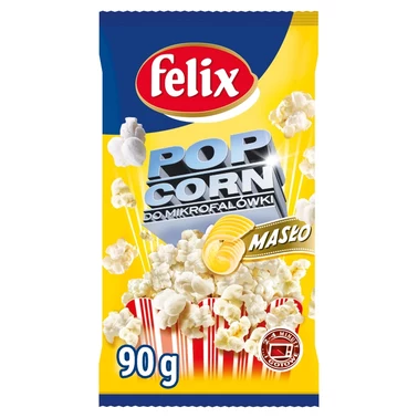 Felix Popcorn maślany do mikrofalówki 90 g - 0