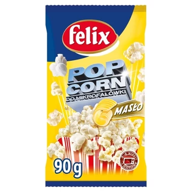 Felix Popcorn maślany do mikrofalówki 90 g - 0