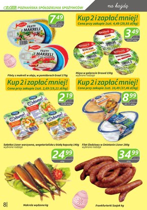 PSS Społem Poznań - oferta na Wielkanoc