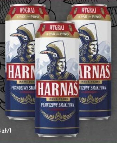 Harnaś Piwo jasne pełne 500 ml