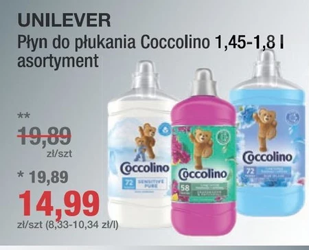Coccolino Snapdragon & Patchouli Płyn do płukania tkanin koncentrat 1450 ml (58 prań)