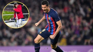 Sofia Ennaoui pojawiła się na Camp Nou, by obejrzeć na żywo występ Roberta Lewandowskiego