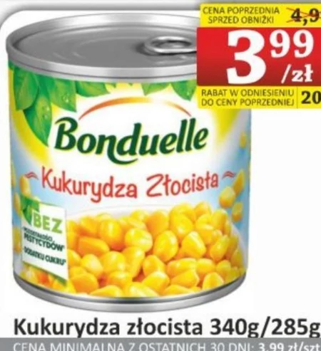 Kukurydza Bonduelle