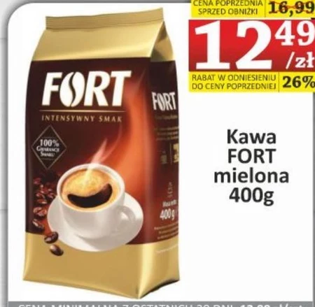 Fort Kawa palona mielona 400 g
