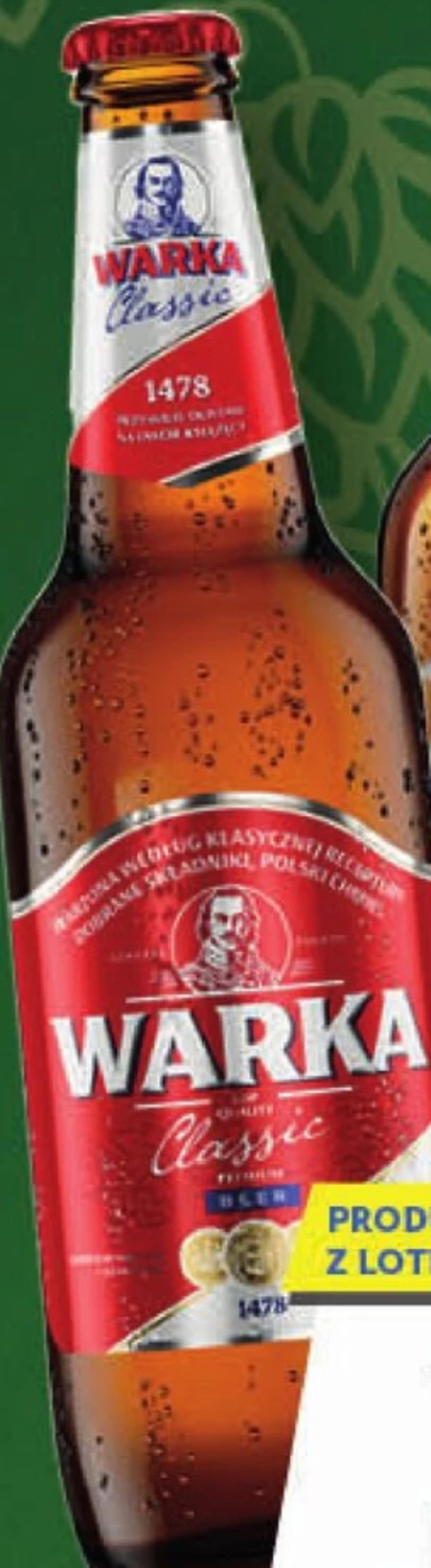 Warka Classic Piwo jasne 500 ml