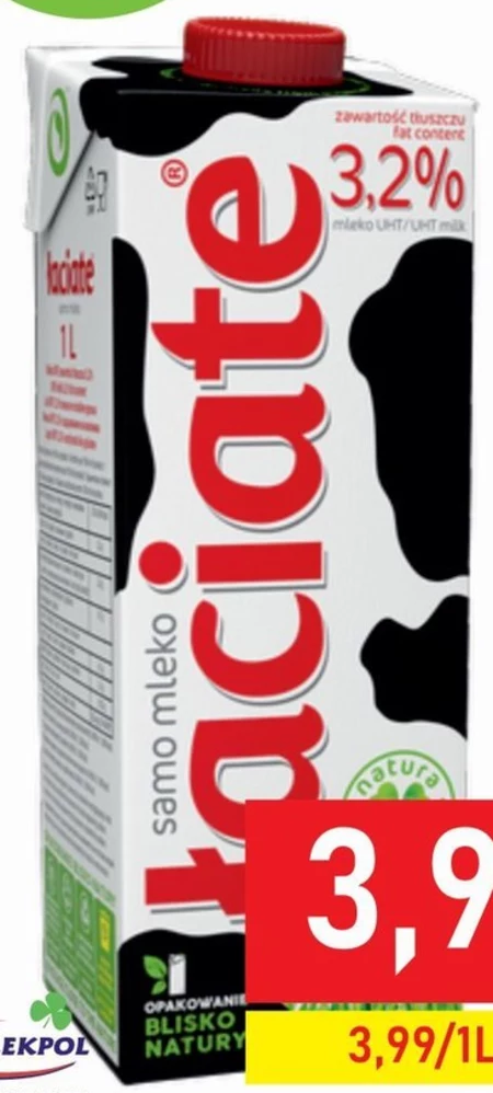 Łaciate Mleko UHT 3,2 % 1 l