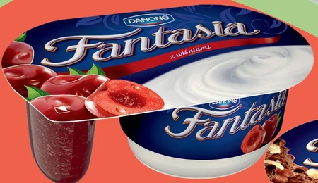 Fantasia Jogurt kremowy z wiśniami 118 g
