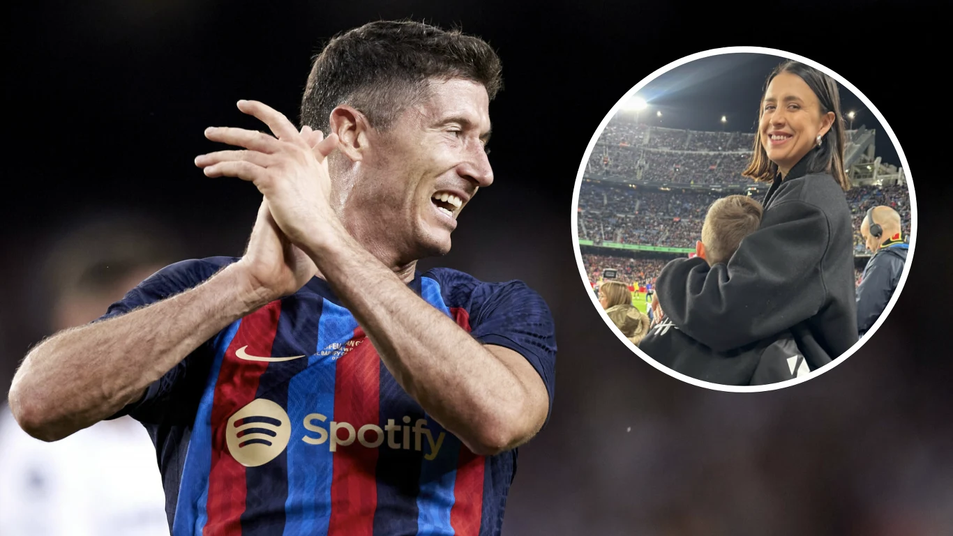 Milena Lewandowska pojawiła się na El Clasico, by kibicować bratu Milena Lewandowska pojawiła się na El Clasico, by kibicować bratu