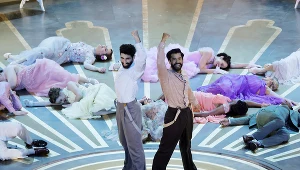 Tak wyglądało wykonanie piosenki "Naatu Naatu" na oscarowej gali