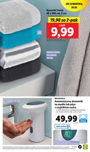 Lidl - łap okazje! Aż do -50%!