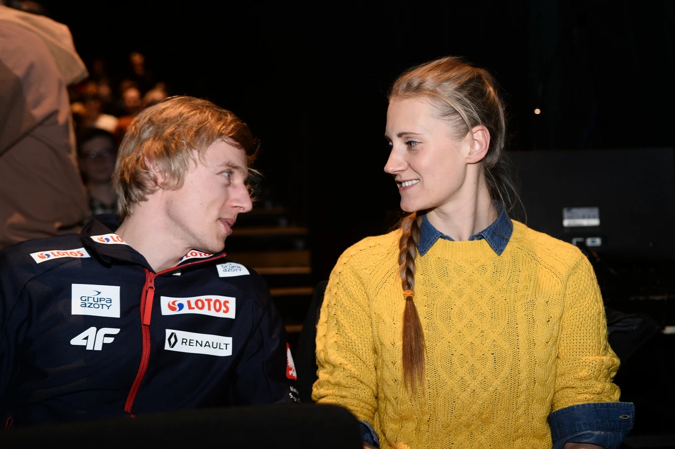 Dawid Kubacki z żoną Martą Dawid Kubacki z żoną Martą