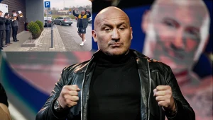 Marcin Najman, z orkiestrą, czekał na "Boxdela", ale się nie doczekał