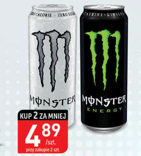 MONSTER Energy Gazowany napój energetyczny 500 ml