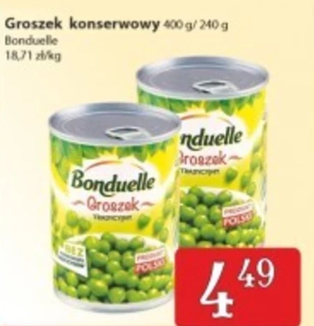 Bonduelle Groszek 400 g