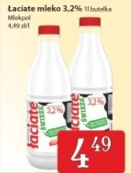 Łaciate Mleko świeże 3,2 % 1 l