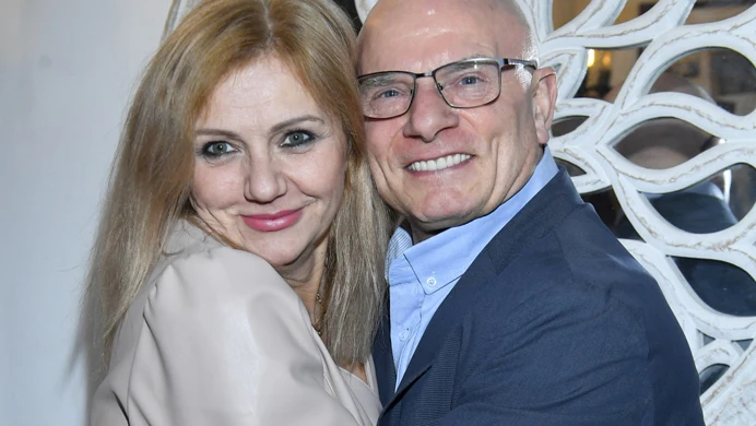 Dariusz Kosiec z narzeczoną Dariusz Kosiec z narzeczoną