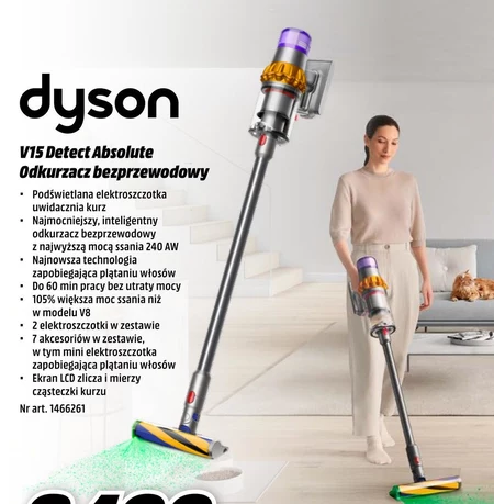 Odkurzacz bezprzewodowy Dyson