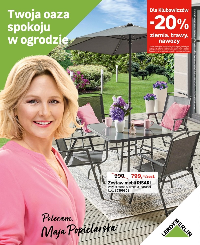 Gazetka promocyjna Leroy Merlin - ważna od 22. 03. 2023 do 13. 04. 2023