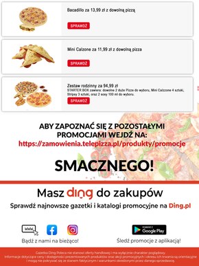 Telepizza - zmieniamy się dla ciebie - Ding Poleca Marzec 2023