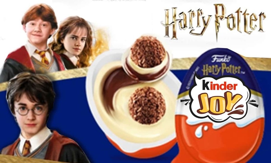 figurki Harry Potter kinder joy