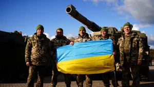 Szkolenie ukraińskich żołnierzy na czołgach Challenger 2